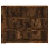 Armario de pared madera de ingeniería roble ahumado 75x35x60