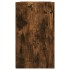 Armario de pared madera de ingeniería roble ahumado 75x35x60
