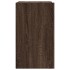 Armario de pared madera de ingeniería marrón roble 75x35x60