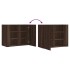 Armario de pared madera de ingeniería marrón roble 75x35x60