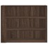 Armario de pared madera de ingeniería marrón roble 75x35x60