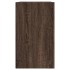 Armario de pared madera de ingeniería marrón roble 75x35x60