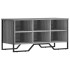 Zapatero de madera de ingeniería gris Sonoma 90x38x45,5