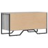 Zapatero de madera de ingeniería gris Sonoma 90x38x45,5
