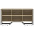 Zapatero de madera de ingeniería roble Sonoma 90x38x45,5