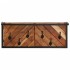 Perchero de pared con 6 ganchos madera maciza de