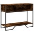 Mesa consola madera de ingeniería roble ahumado 100x35x74,5