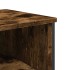 Mesa consola madera de ingeniería roble ahumado 100x35x74,5