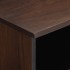 Mueble de TV madera maciza mango marrón 100x34x46