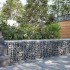 Cesta de gaviones con cubierta hierro galvanizado 200x50x50