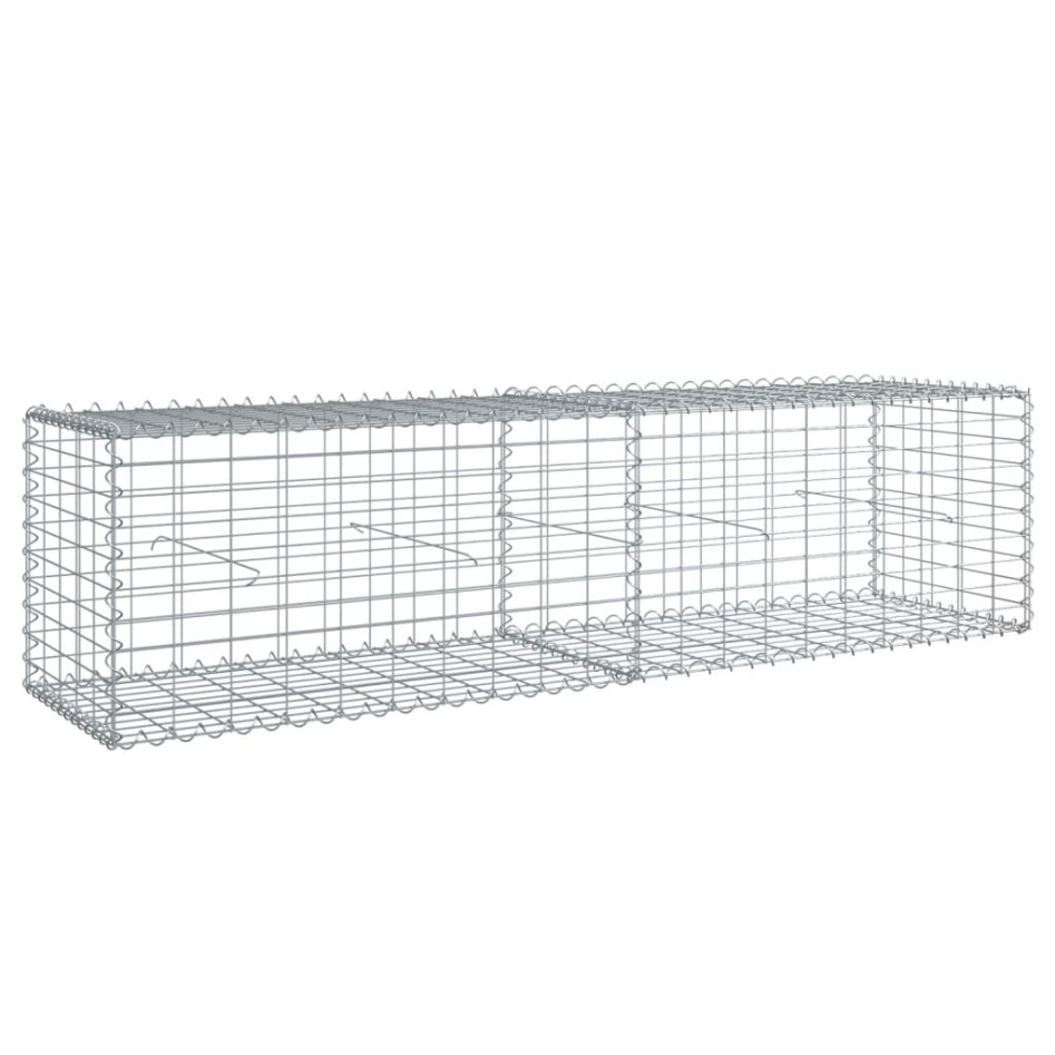 Cesta de gaviones con cubierta hierro galvanizado 200x50x50