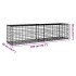 Cesta de gaviones con cubierta hierro galvanizado 200x50x50