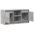 Mueble de TV LED madera ingeniería gris hormigón 100x34x50