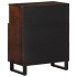 Aparador de madera maciza de mango 60x34x75