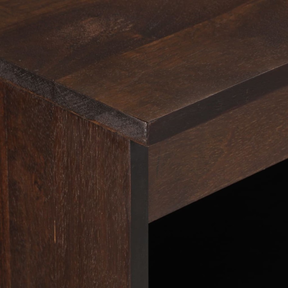 Aparador de madera maciza de mango 60x34x75