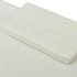 Tumbona de exterior con dosel y almohada blanco