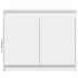 Aparador con LED madera de ingeniería blanco 72x34x61
