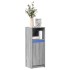 Aparador con LED madera de ingeniería gris Sonoma 38x34x100