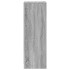 Aparador con LED madera de ingeniería gris Sonoma 38x34x100