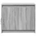 Aparador con LED madera de ingeniería gris Sonoma 72x34x61