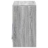 Aparador con LED madera de ingeniería gris Sonoma 72x34x61
