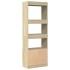 Aparador alto madera de ingeniería roble Sonoma 63x33x180