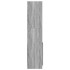 Aparador alto madera de ingeniería gris Sonoma 92x33x140