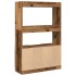 Aparador alto madera ingeniería madera envejecida 92x33x140