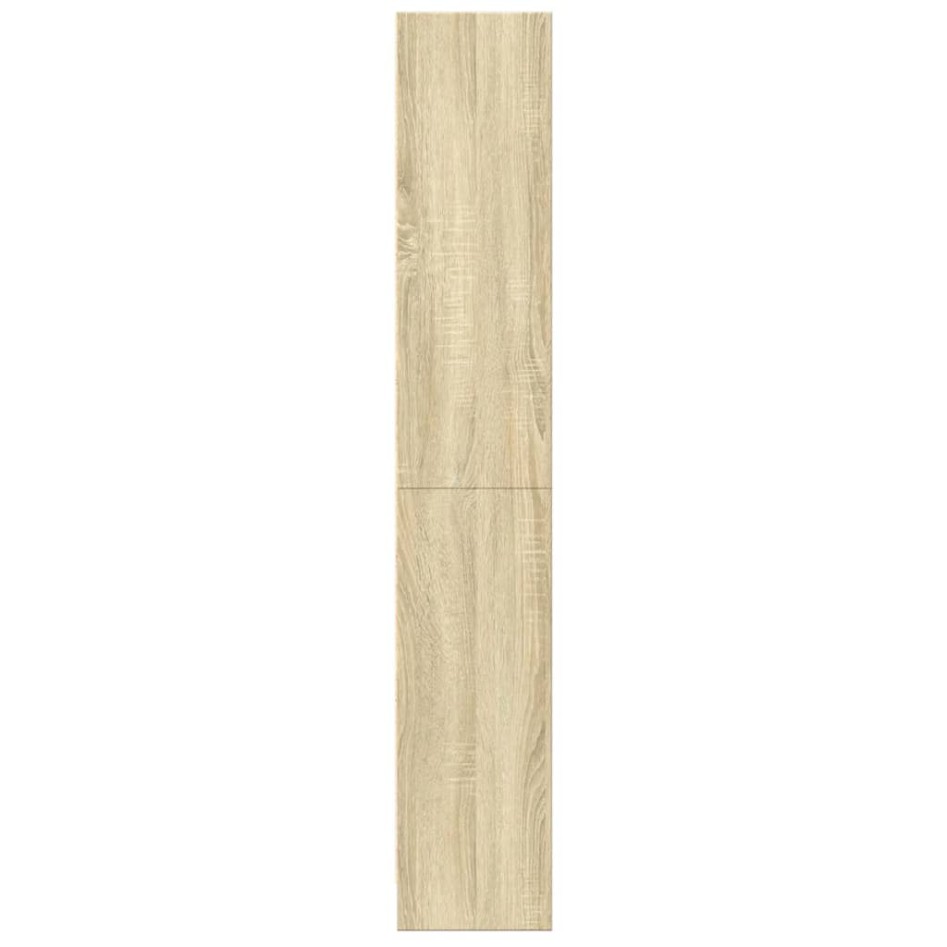 Estantería de madera de ingeniería roble Sonoma 60x24x143