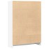 Estantería de madera de ingeniería blanca 80x24x109