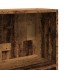 Estantería madera de ingeniería color envejecido 60x24x176