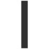 Estantería madera de ingeniería negro 80x24x176