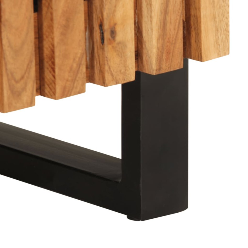 Mueble de baño madera maciza de acacia 38x34x58