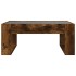 Mesa de centro con Infinity LED roble ahumado 70x53x30