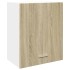 Armario de pared madera ingeniería roble Sonoma 50x31x60