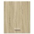 Armario de pared madera ingeniería roble Sonoma 50x31x60