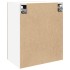 Armario de pared madera ingeniería roble Sonoma 50x31x60