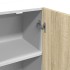 Armario de pared madera ingeniería roble Sonoma 50x31x60