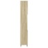 Armario de baño madera contrachapada roble Sonoma 30x30x190