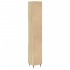 Armario de baño madera contrachapada roble Sonoma 30x30x190