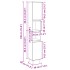 Armario de baño madera contrachapada roble Sonoma 30x30x190