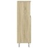 Armario de baño madera contrachapada roble Sonoma 30x30x100