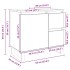 Armario de baño madera contrachapada roble Sonoma 65x33x60