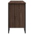 Armario lavabo baño madera ingeniería marrón roble 91x35x60