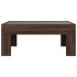 Mesa de centro con Infinity LED marrón roble 70x50x30