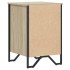 Mesita de noche madera de ingeniería roble Sonoma 40x41x60