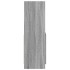 Aparador de madera de ingeniería gris Sonoma 63x33x100