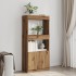Aparador de madera de ingeniería roble artisian 63x33x140