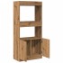 Aparador de madera de ingeniería roble artisian 63x33x140