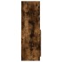 Aparador de madera de ingeniería roble ahumado 92x33x100